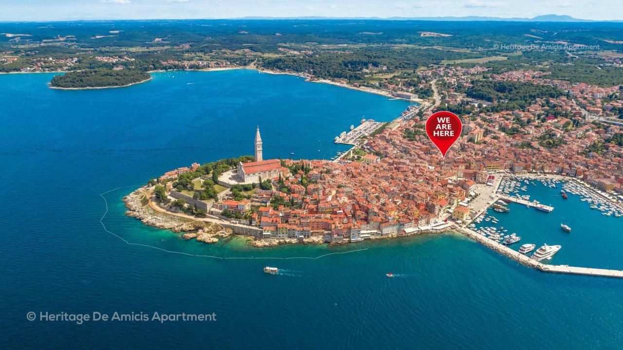 Heritage De Amicis Apartment Rovinj Exterior photo